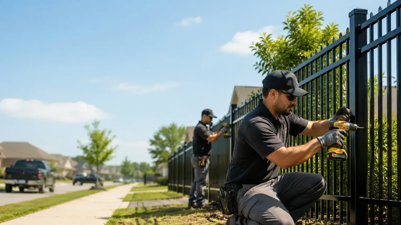 Metal Fence Installation in Redford, TX